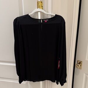 Vince Camuto Black Blouse